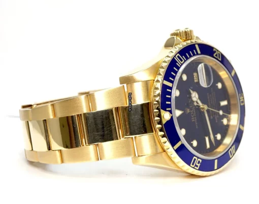 Wonderful Imitation Rolex Submariner Date 16618 Caliber 3135 Automatic Movement 40mm Yellow Gold Case Mens/unisex Watch - Image 3