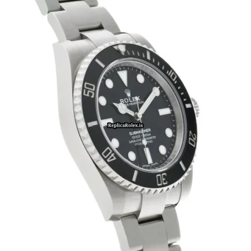 Excellent Replica Rolex Submariner 114060 Caliber 3130 Automatic Movement 40mm Steel Case Watch - Image 3