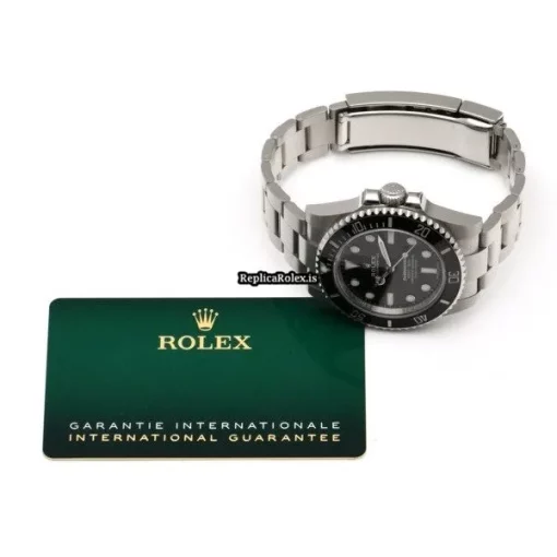 Excellent Replica Rolex Submariner 114060 Caliber 3130 Automatic Movement 40mm Steel Case Watch - Image 5