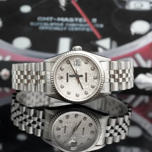 Incredible Clone Rolex Datejust 16234 Caliber 3135 Automatic Movement 36mm Steel Case Mens/unisex Watch - Image 5