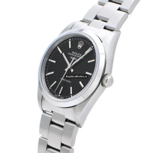 Marvellous Replica Rolex Air King Precision 14000 Caliber 3000 Automatic Movement 34mm Steel Case Watch - Image 2