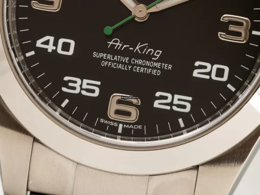 Top Replica Rolex Air King 116900 Cosc Automatic Movement 40mm Steel Case Mens/unisex Watch - Image 2