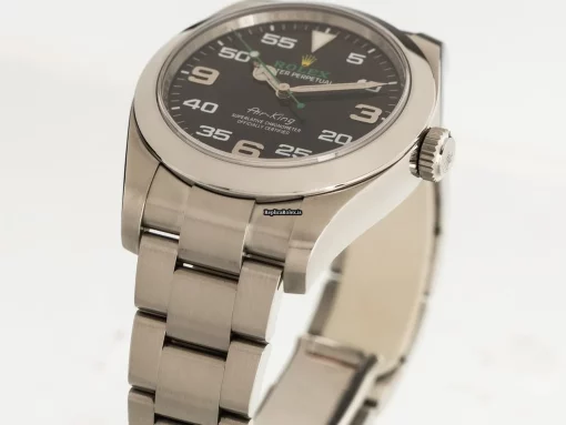 Top Replica Rolex Air King 116900 Cosc Automatic Movement 40mm Steel Case Mens/unisex Watch - Image 3