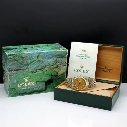 Perfect Replica Rolex Datejust 16233 Caliber 3135 Automatic Movement 36mm Steel Case Mens/unisex Watch - Image 10