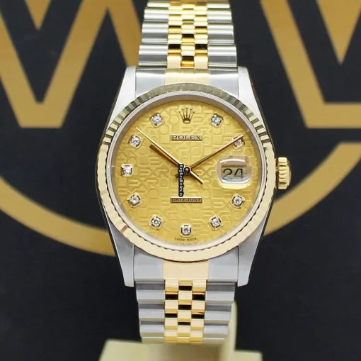 Perfect Replica Rolex Datejust 16233 Caliber 3135 Automatic Movement 36mm Steel Case Mens/unisex Watch - Image 6