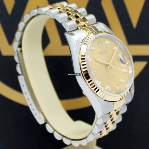Perfect Replica Rolex Datejust 16233 Caliber 3135 Automatic Movement 36mm Steel Case Mens/unisex Watch - Image 7