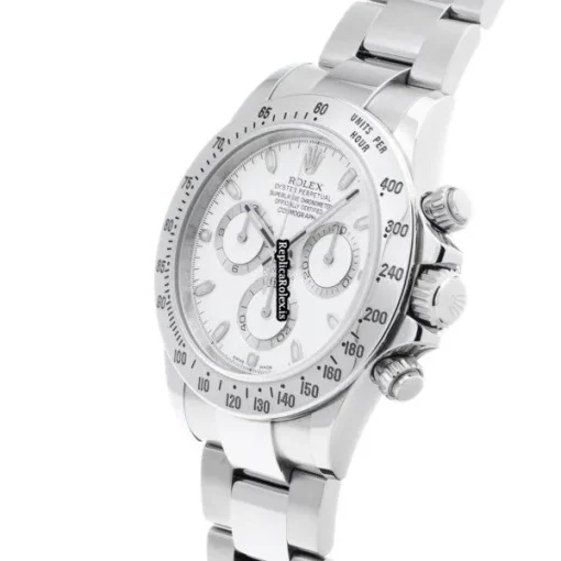 Awesome Fakes Rolex Daytona 116520 Caliber 4130 Automatic Movement 40mm Steel Case Watch - Image 2