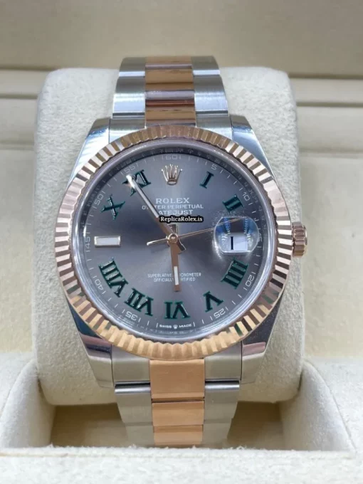 Mind-boggling Replicas Rolex Datejust II 126331 Caliber 3235 Automatic Movement 41mm Gold/steel Case Mens/unisex Watch - Image 2