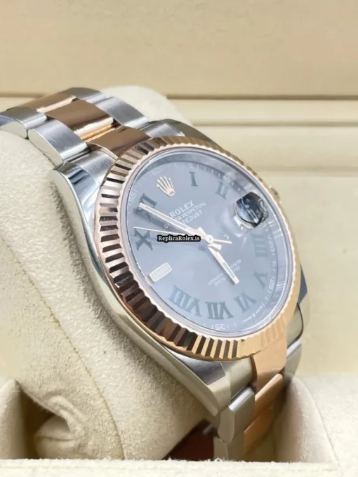 Mind-boggling Replicas Rolex Datejust II 126331 Caliber 3235 Automatic Movement 41mm Gold/steel Case Mens/unisex Watch - Image 3