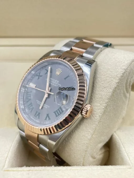 Mind-boggling Replicas Rolex Datejust II 126331 Caliber 3235 Automatic Movement 41mm Gold/steel Case Mens/unisex Watch - Image 4