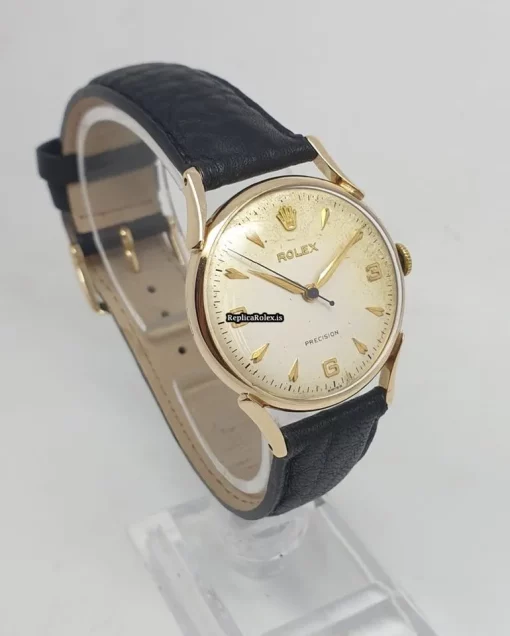 Aaa Replica Rolex Explorer 12857 Caliber 3163 Manual Winding Movement 31mm Yellow Gold Case Mens/unisex Watch - Image 2