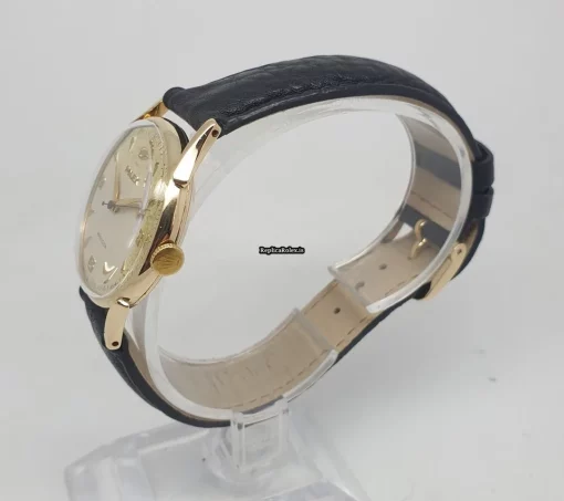 Aaa Replica Rolex Explorer 12857 Caliber 3163 Manual Winding Movement 31mm Yellow Gold Case Mens/unisex Watch - Image 4