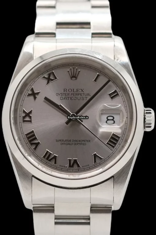 Recommend Copies Rolex Datejust 16200 Caliber 3135 Automatic Movement 36mm Steel Case Mens/unisex Watch - Image 2