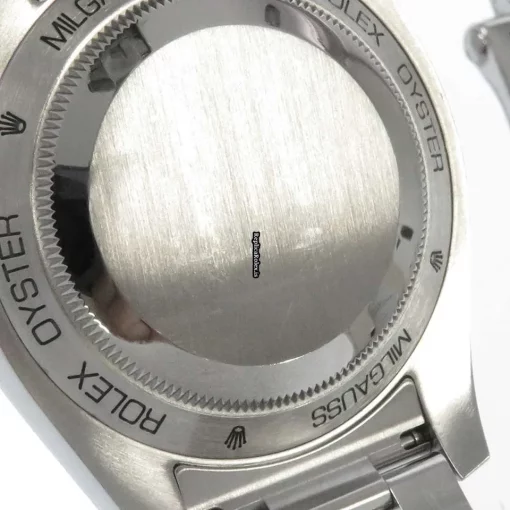 Awesome Replica Rolex Milgauss 116400gv Caliber 3131 Automatic Movement 40mm Steel Case Mens/unisex Watch - Image 10