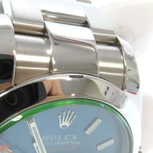 Awesome Replica Rolex Milgauss 116400gv Caliber 3131 Automatic Movement 40mm Steel Case Mens/unisex Watch - Image 5