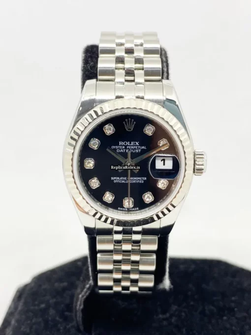Pleasing Fake Rolex Lady-datejust 179174 Caliber 2235 Automatic Movement 26mm Steel Case Womens Watch