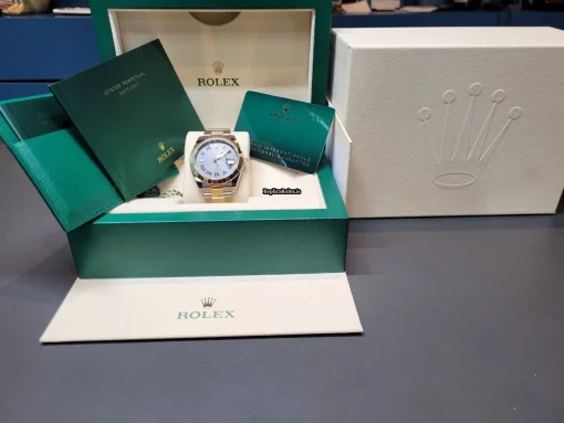 Quality Replica Rolex Datejust 126303 Caliber 3235 Automatic Movement 41mm Gold/steel Case Mens/unisex Watch - Image 12