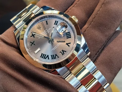 Quality Replica Rolex Datejust 126303 Caliber 3235 Automatic Movement 41mm Gold/steel Case Mens/unisex Watch - Image 2