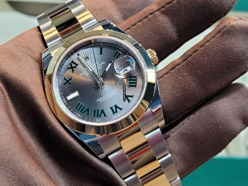 Quality Replica Rolex Datejust 126303 Caliber 3235 Automatic Movement 41mm Gold/steel Case Mens/unisex Watch - Image 4