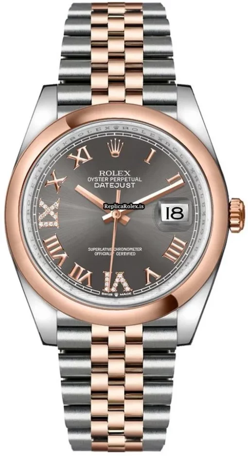 High-end Replica Rolex Datejust 126201 Automatic Movement 36mm Gold/steel Case Mens/unisex Watch