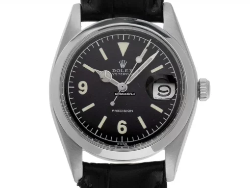 Marvellous Fakes Rolex Oyster Precision 6694 Caliber 1215 Manual Winding Movement 34mm Steel Case Mens/unisex Watch