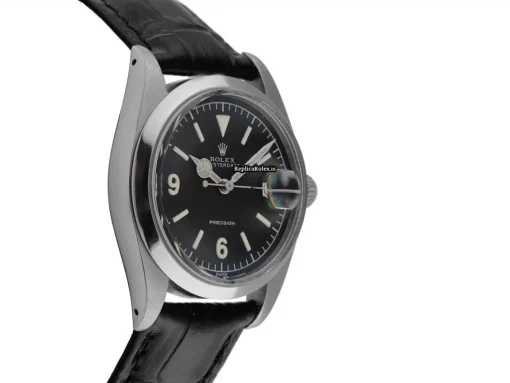 Marvellous Fakes Rolex Oyster Precision 6694 Caliber 1215 Manual Winding Movement 34mm Steel Case Mens/unisex Watch - Image 3