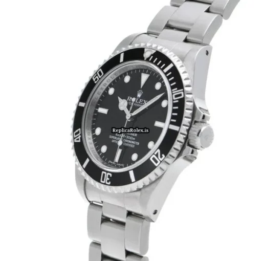 Beautiful Fake Rolex Submariner 14060m Caliber 3130 Automatic Movement 40mm Steel Case Watch - Image 2