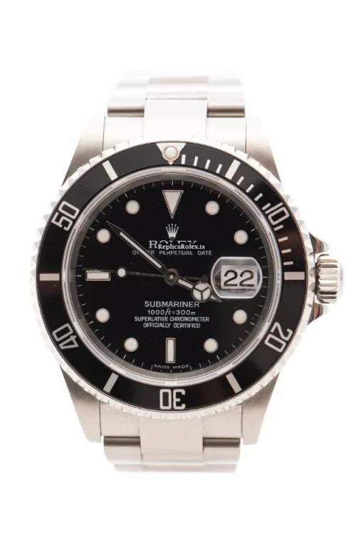 Swiss Replica Rolex Submariner Date 16610 Caliber 3135 Automatic Movement 40mm Steel Case Mens/unisex Watch - Image 3