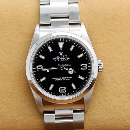 Great Replica Rolex Explorer 14270 Caliber 3000 Automatic Movement 36x43mm Steel Case Mens/unisex Watch - Image 4