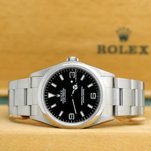 Great Replica Rolex Explorer 14270 Caliber 3000 Automatic Movement 36x43mm Steel Case Mens/unisex Watch - Image 6