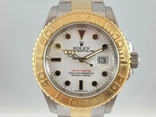 Defect Copy Rolex Yacht-master 40 16623 Caliber 3135 Automatic Movement 40mm Gold/steel Case Mens/unisex Watch