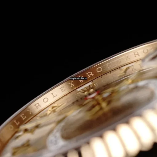 Epic Replica Rolex Sky-dweller 326138 Automatic Movement 42mm Yellow Gold Case Mens/unisex Watch - Image 8