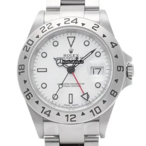 Fine Replica Rolex Explorer II 16570 Caliber 3185 Automatic Movement 40mm Steel Case Watch - Image 6