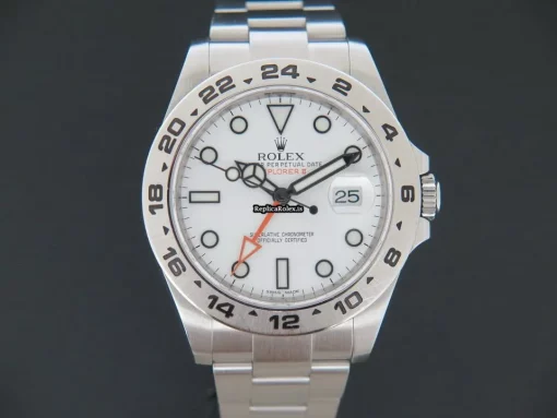 Beautiful Replica Rolex Explorer II 216570 Automatic Movement 42mm Steel Case Mens/unisex Watch - Image 3