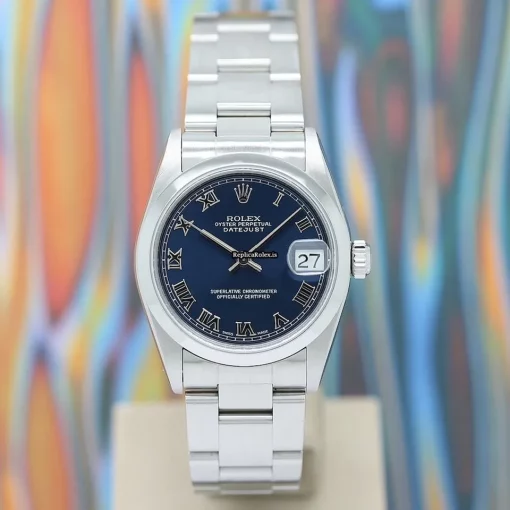 Fabulous Replicas Rolex Lady-datejust 68240 Caliber 2135 Automatic Movement 31mm Steel Case Womens Watch - Image 3
