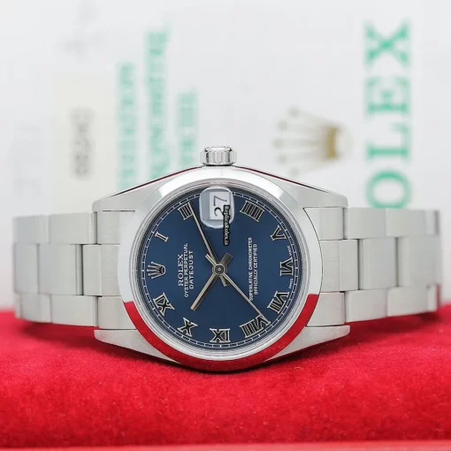 Fabulous Replicas Rolex Lady-datejust 68240 Caliber 2135 Automatic Movement 31mm Steel Case Womens Watch - Image 4