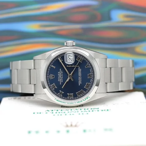 Fabulous Replicas Rolex Lady-datejust 68240 Caliber 2135 Automatic Movement 31mm Steel Case Womens Watch - Image 6