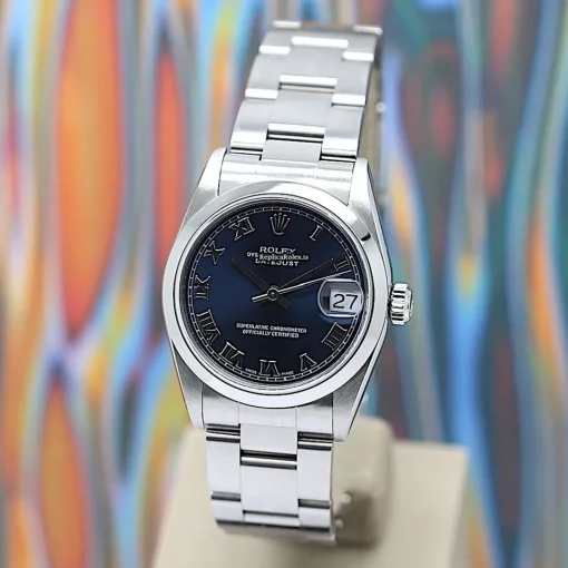 Fabulous Replicas Rolex Lady-datejust 68240 Caliber 2135 Automatic Movement 31mm Steel Case Womens Watch - Image 9