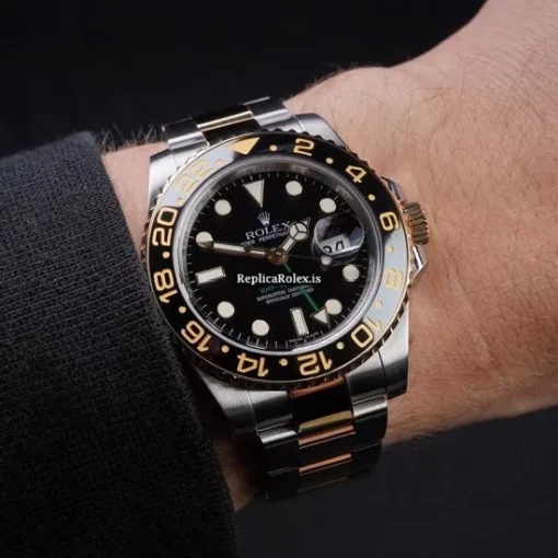 Good Replicas Rolex Gmt-master II 116713ln Automatic Movement 40mm Mens/unisex Watch - Image 13