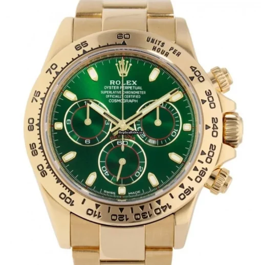 Ideal Fake Rolex Daytona 116508 Caliber 4130 Automatic Movement 40mm Yellow Gold Case Mens/unisex Watch