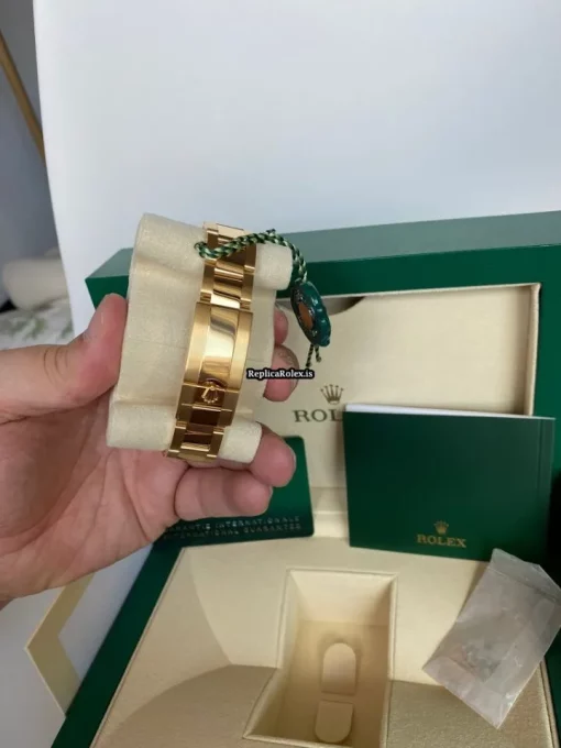 Ideal Fake Rolex Daytona 116508 Caliber 4130 Automatic Movement 40mm Yellow Gold Case Mens/unisex Watch - Image 10