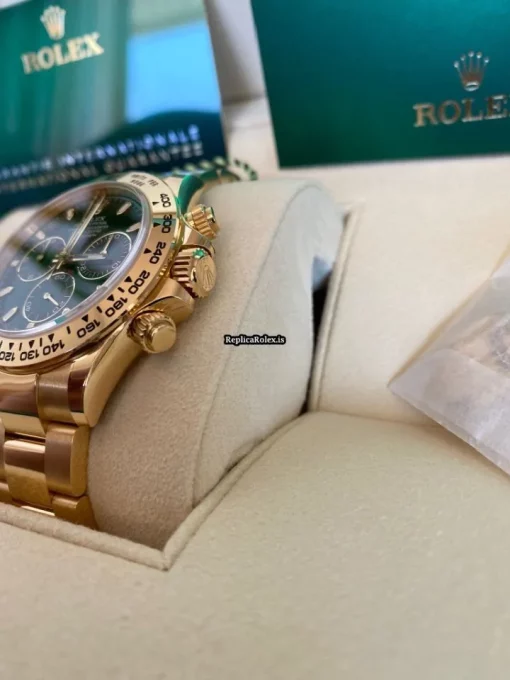 Ideal Fake Rolex Daytona 116508 Caliber 4130 Automatic Movement 40mm Yellow Gold Case Mens/unisex Watch - Image 7
