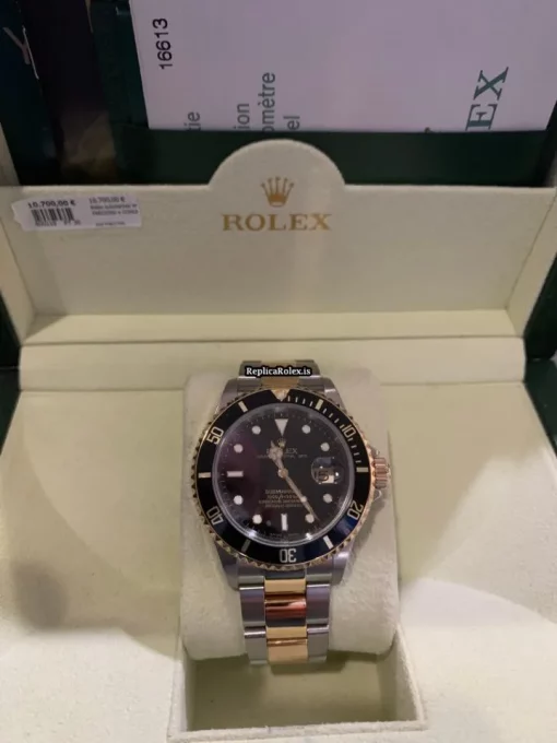 Superb Fake Rolex Submariner Date 16613 Caliber 3135 Automatic Movement 40mm Steel Case Mens/unisex Watch