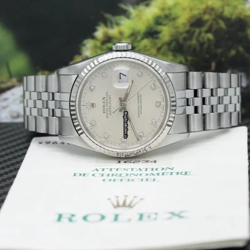 Marvellous Replica Rolex Datejust 16234 Caliber 3135 Automatic Movement 36mm Steel Case Mens/unisex Watch - Image 2