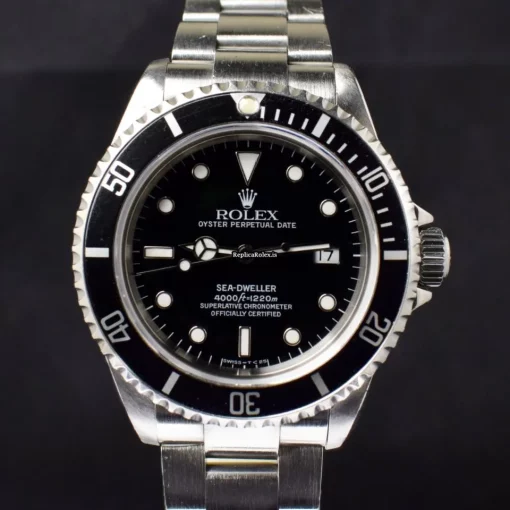 Lovely Fake Rolex Sea-dweller 4000 16600 Automatic Movement Steel Case Mens/unisex Watch - Image 2
