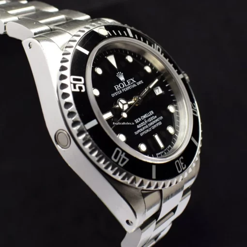 Lovely Fake Rolex Sea-dweller 4000 16600 Automatic Movement Steel Case Mens/unisex Watch - Image 4