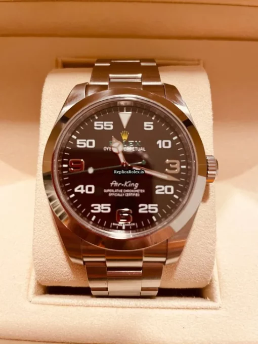 Special Replica Rolex Air King 116900 Caliber 3131 Automatic Movement 40mm Steel Case Mens/unisex Watch - Image 5