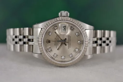 Cheap Replica Rolex Lady-datejust 69174 Caliber 2135 Automatic Movement 26mm Steel Case Womens Watch