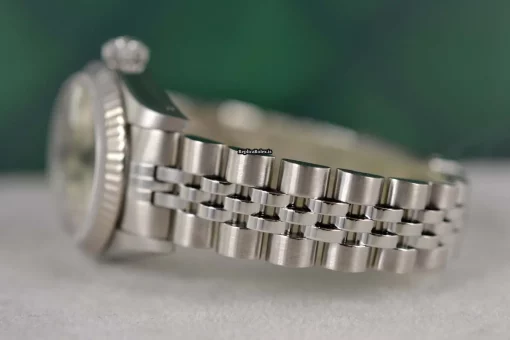 Cheap Replica Rolex Lady-datejust 69174 Caliber 2135 Automatic Movement 26mm Steel Case Womens Watch - Image 2