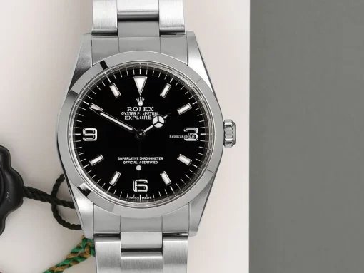 Popular Replicas Rolex Explorer 14270 Automatic Movement 36mm Steel Case Watch - Image 5